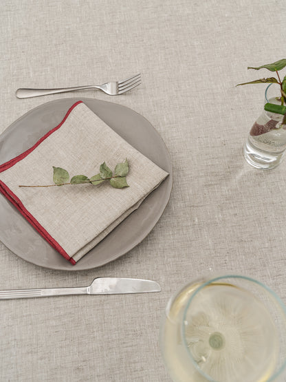 Set of 4 Linen Napkins