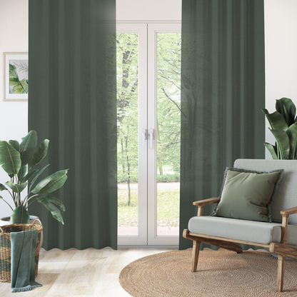 Pure Washed Linen Curtain